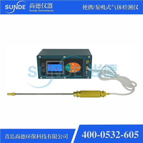 SN-BZX-3 智能型便攜泵吸式氧氣/一氧化碳/二氧化碳三合一氣體檢測儀（非標）